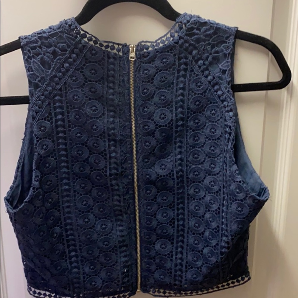 Abercrombie and Fitch mesh crop top - Picture 2 of 2